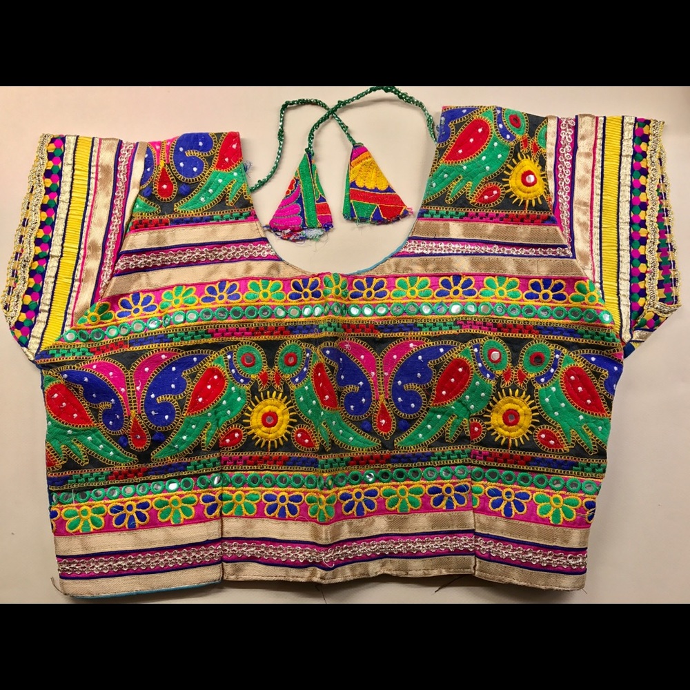 Kutchi work choli